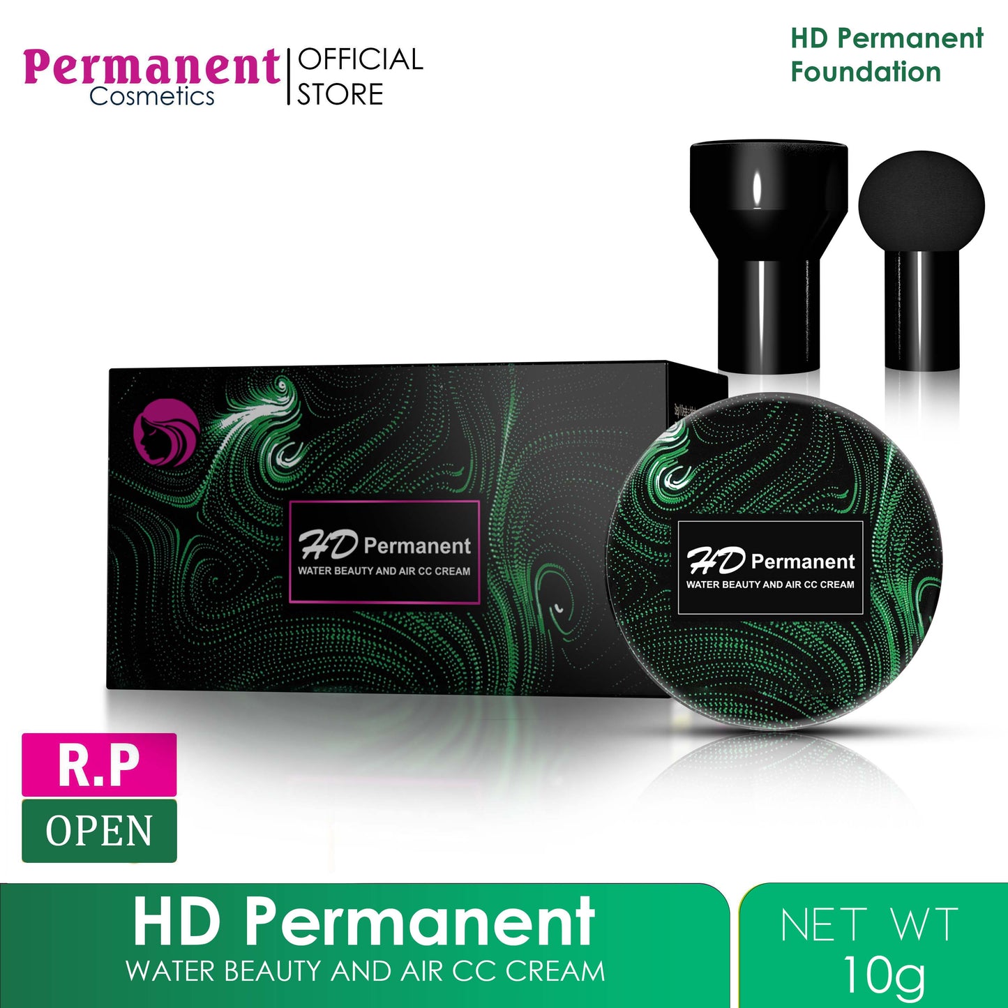 HD Permanent Foundation (Buy 3 Get 1 Facewash + 1 Cream Free)
