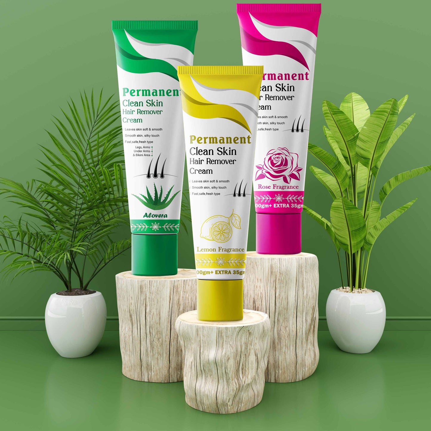 Hair Removal Cream (Pack of 3)