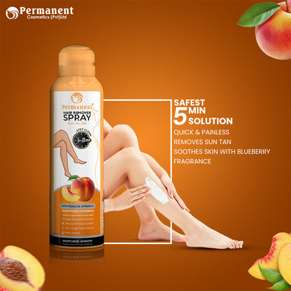Permanent Hair Removal Spray Peach Flavor (200ml)