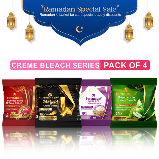 New Permanent Gleam Crème Bleach (Pack of 4)