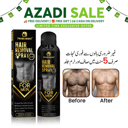 Men Gold Hair Removal Spray (200ml)