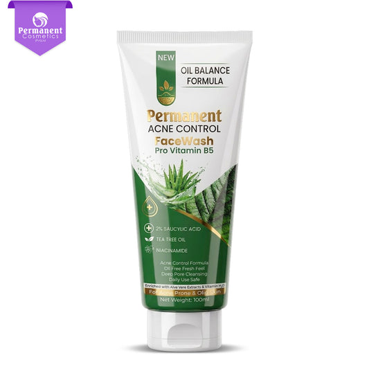 New Permanent Acne Control Facewash