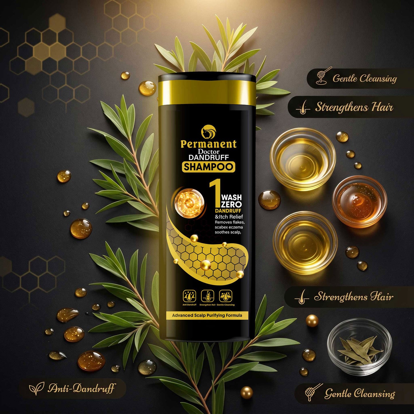Permanent Doctor Dandruff Shampoo – 250ml