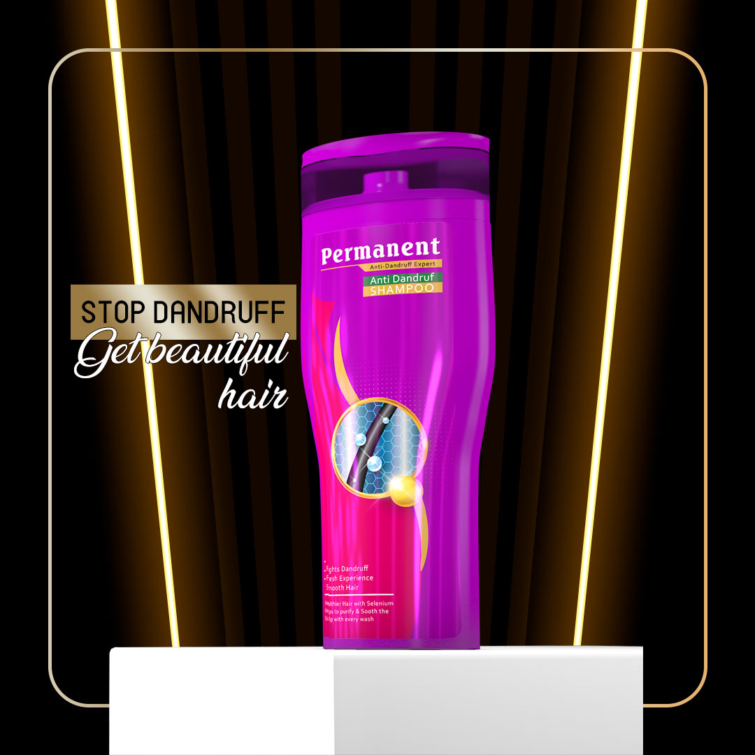 Permanent Anti Dandruff Shampoo (180ml)