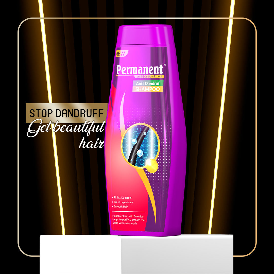 New Permanent Anti Dandruff Shampoo (200ml)