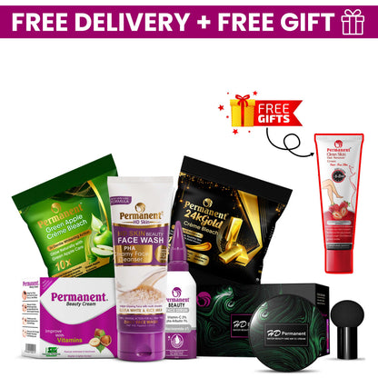 Permanent Mega Beauty Deal (6 Products) Hair Remover Free 1