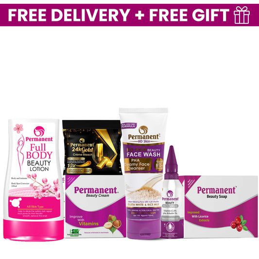 Beauty Kit (Cream, Facewash, Lotion, Soap, Serum, Bleach )