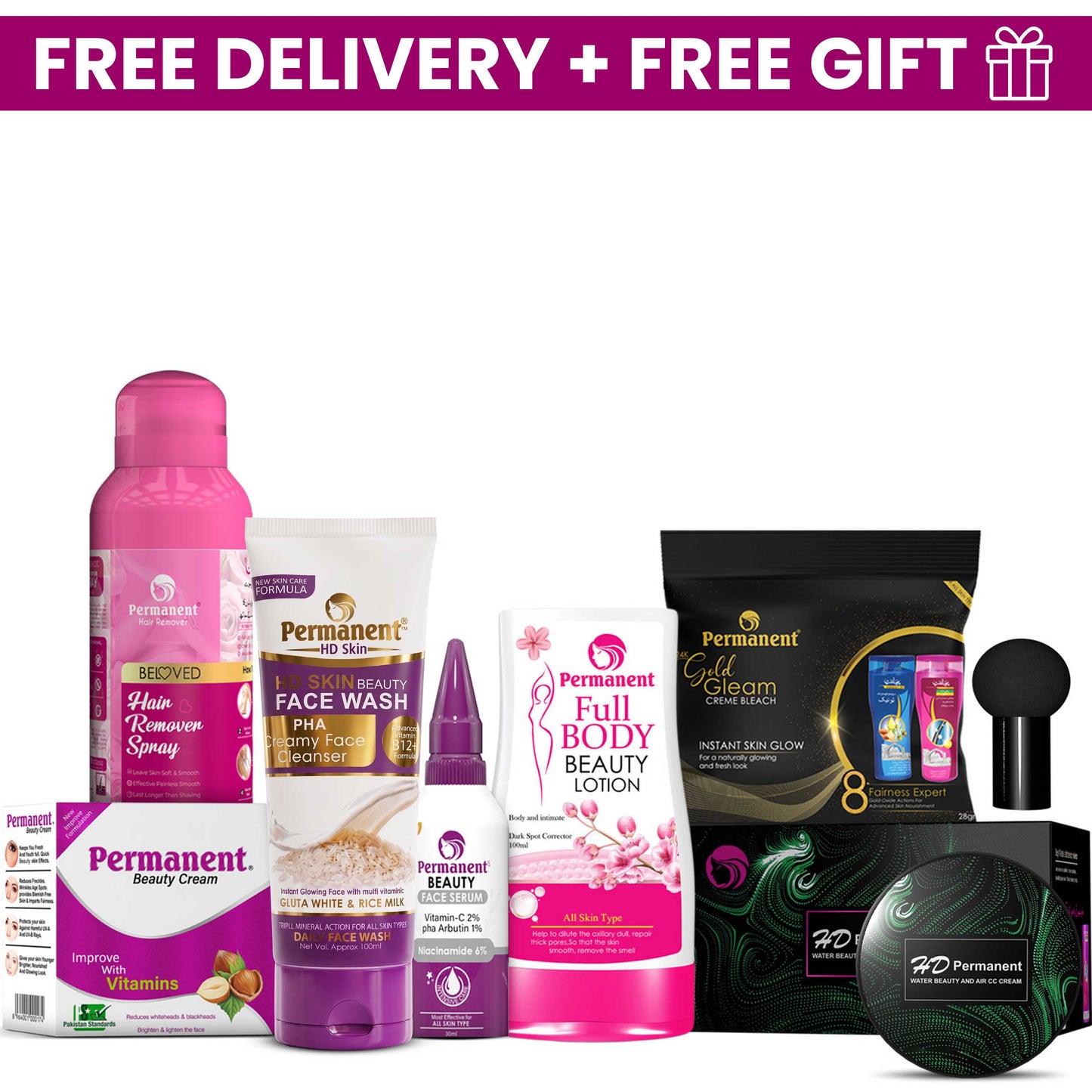 Beauty Bridal Deal (7 Products)