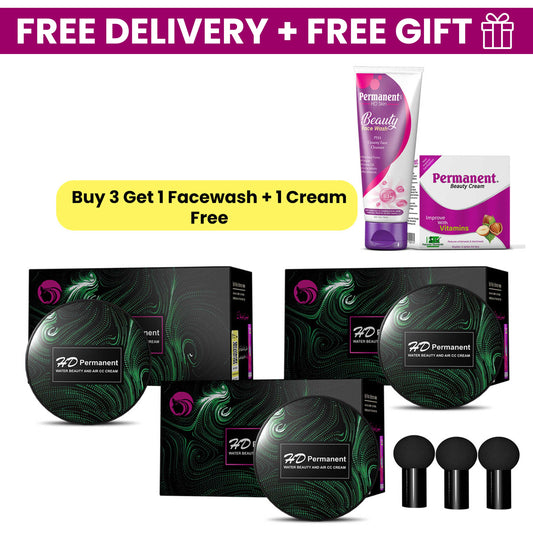 HD Permanent Foundation  (Buy 3 Get 1 Facewash + 1 Cream Free)