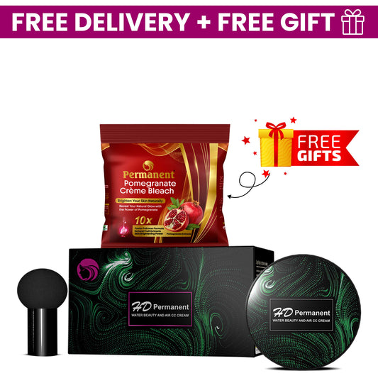 HD Permanent Foundation Base Waterproof Mushroom Head Air Cushion (1 Bleach Free)