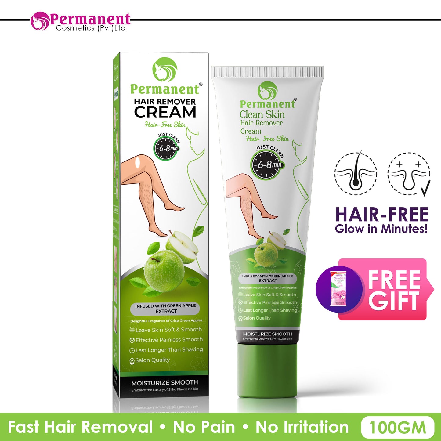 Permanent Hair Removal Cream