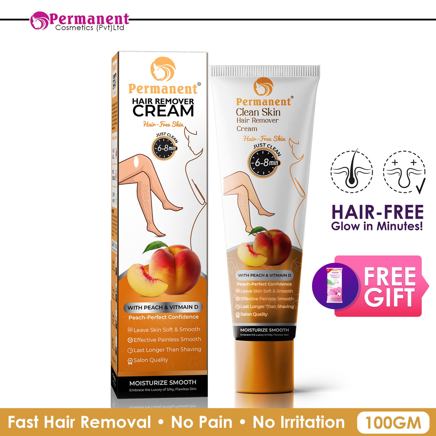 Permanent Hair Removal Cream