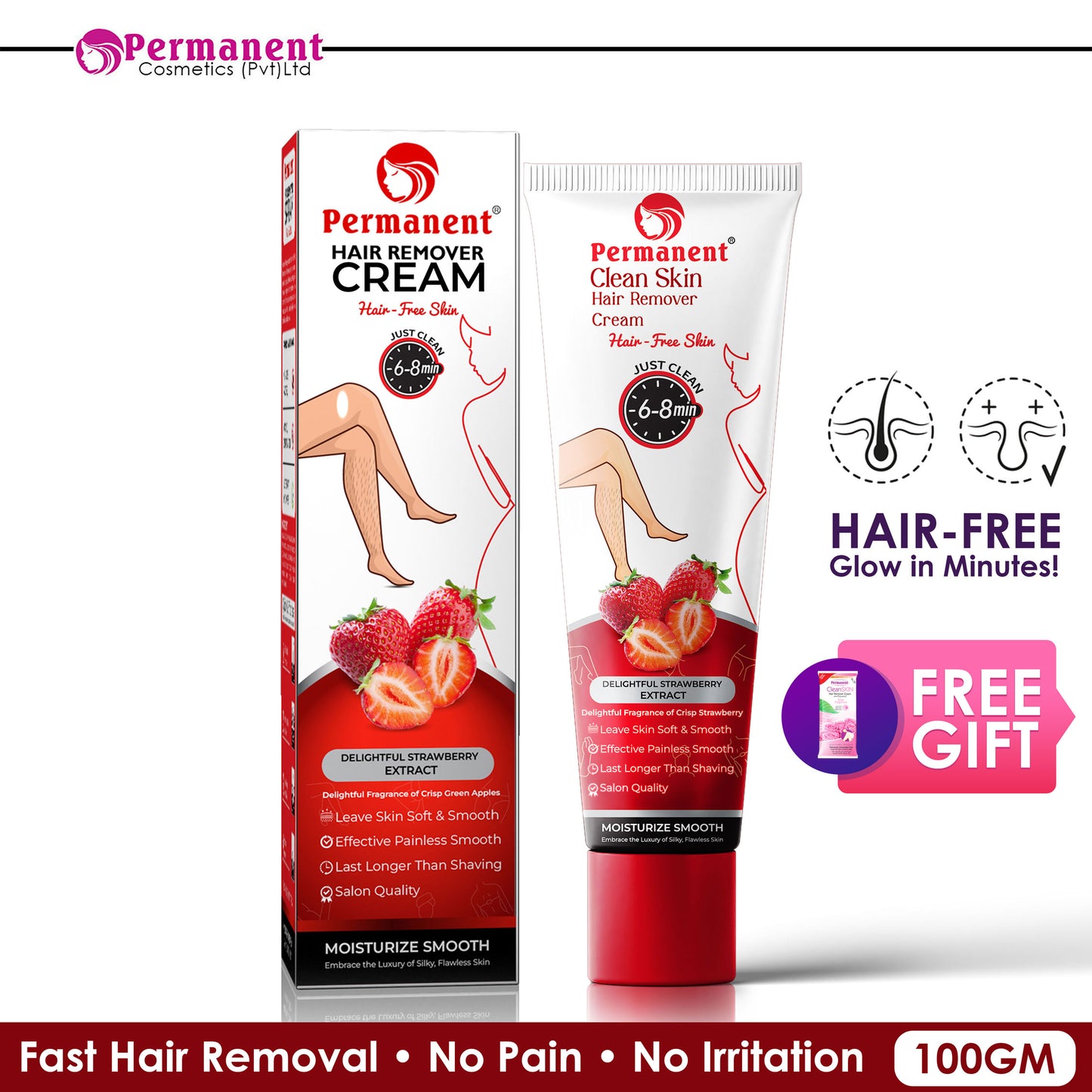 Permanent Hair Removal Cream