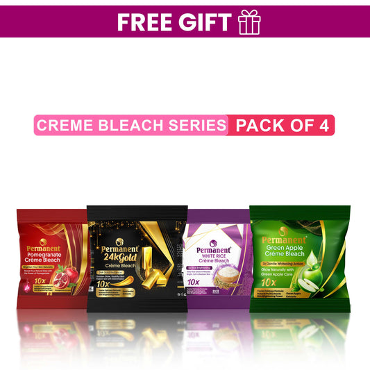 New Permanent Gleam Crème Bleach (Pack of 4)