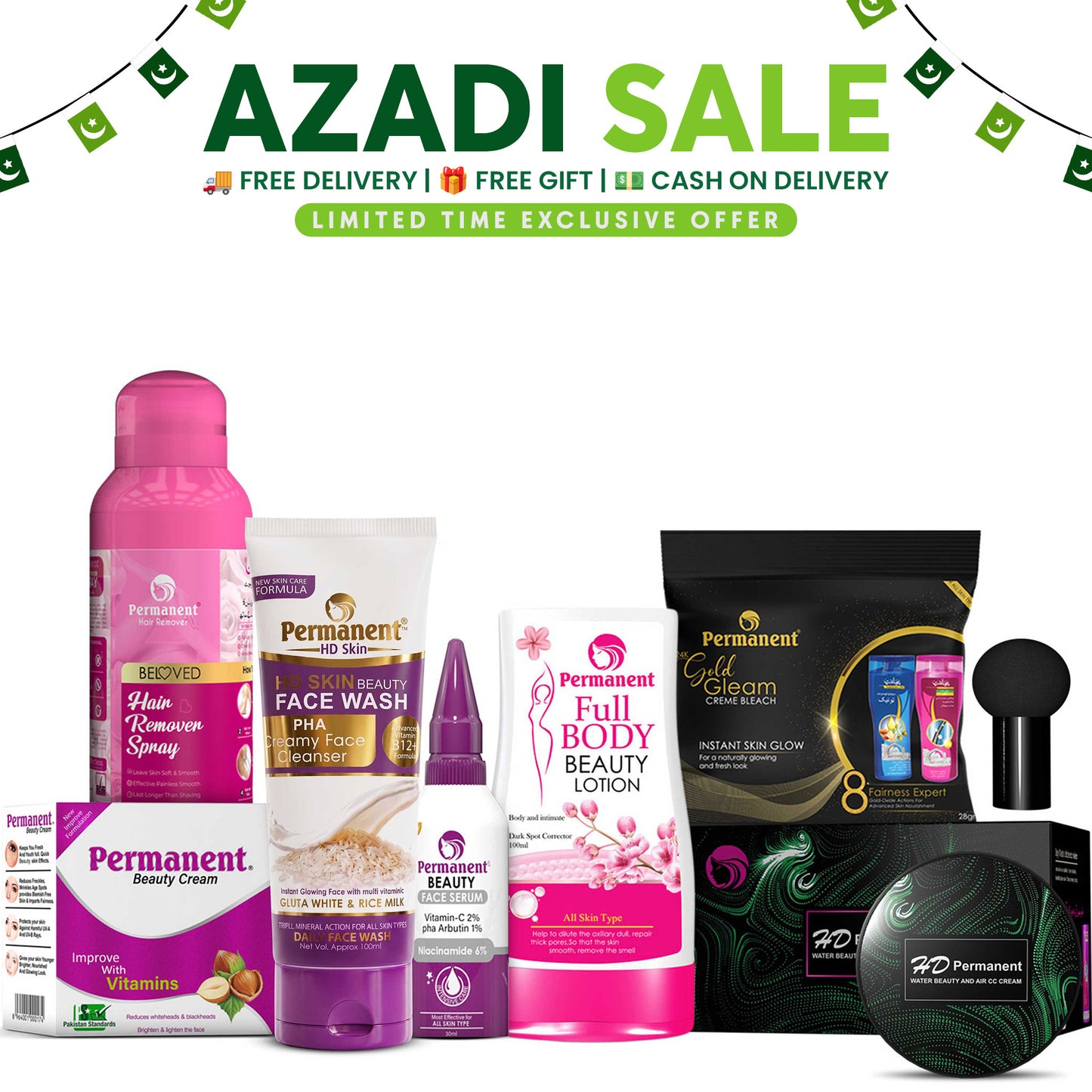 Beauty Bridal Deal (7 Products)
