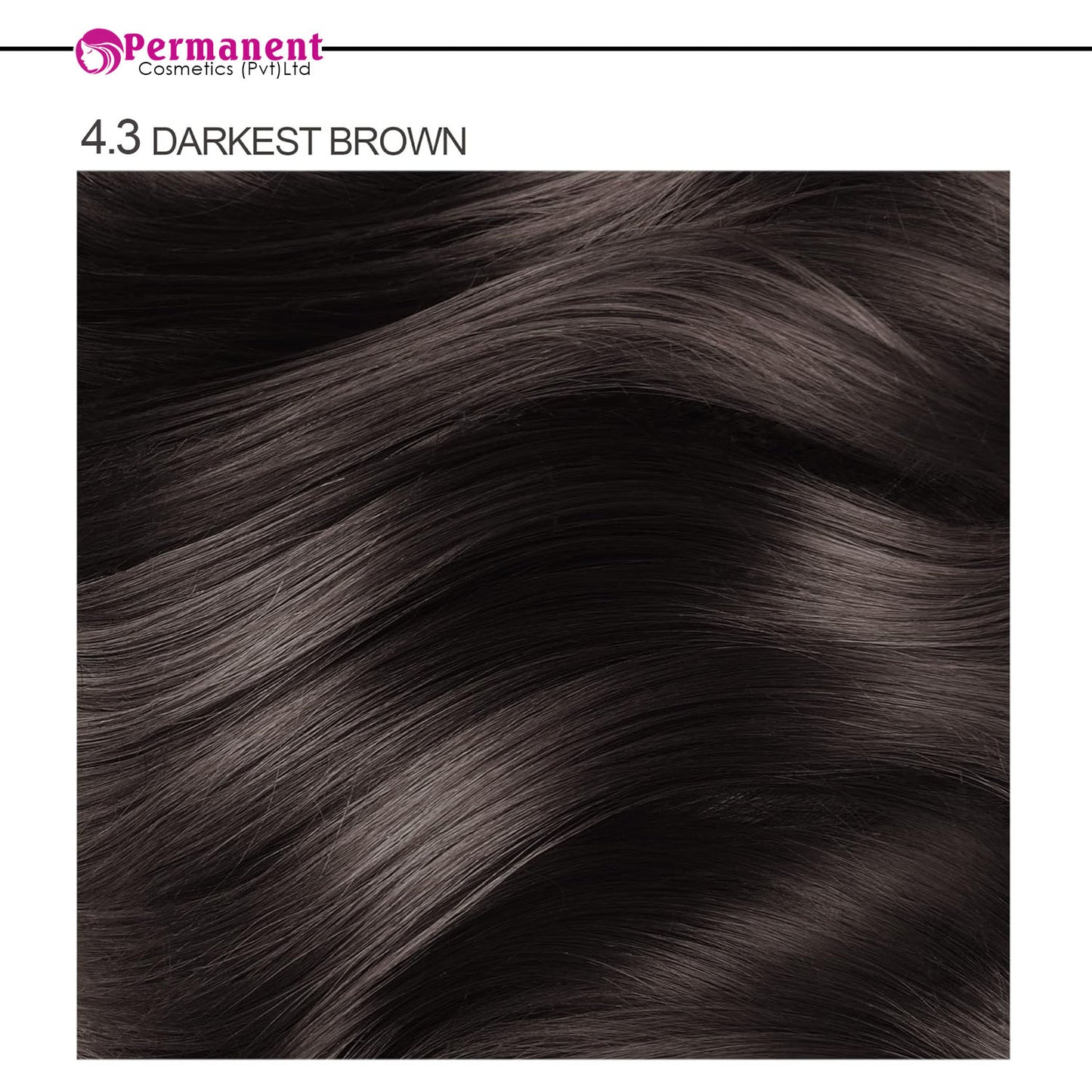 Diamond Hair Color Gel (Dark Brown 4.3 & Natural Black 4.5)