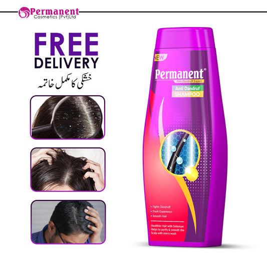 New Permanent Anti Dandruff Shampoo (180ml)