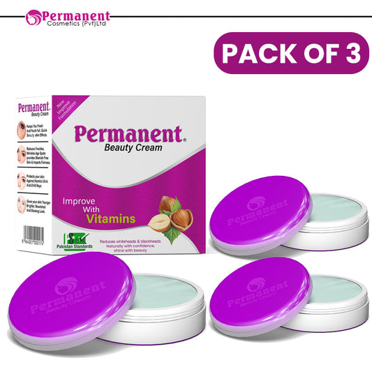 Permanent Beauty Cream (Pack Of 3)