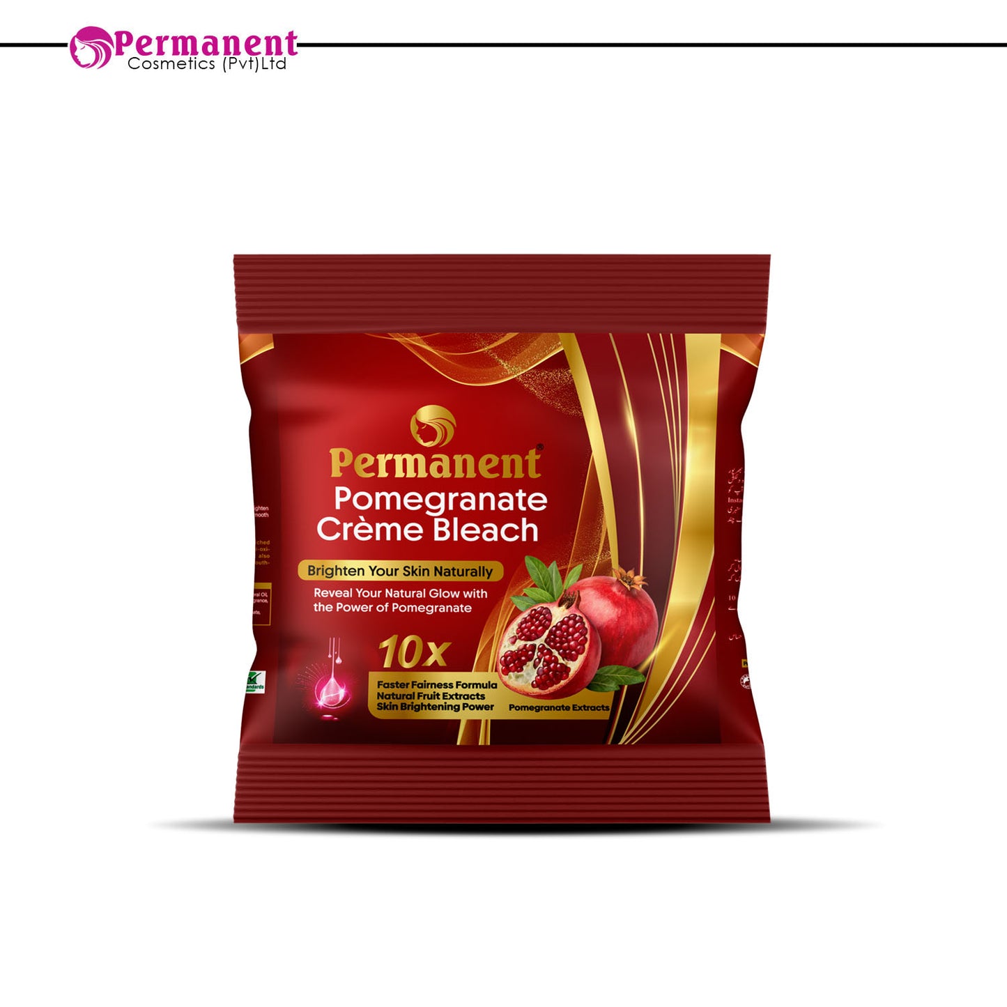 New Permanent Gleam Crème Bleach (Pack of 4)