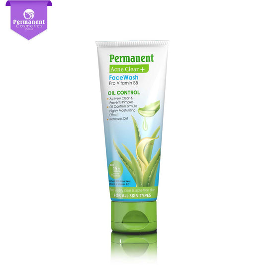 Permanent Acne Clear + Facewash (B5) Aloe Vera