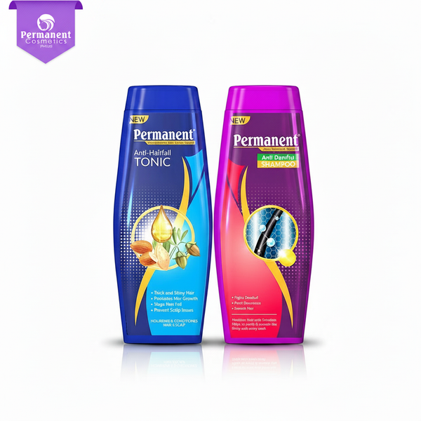 Logo on Anti Dandruff and Anti Hair Fall Combo