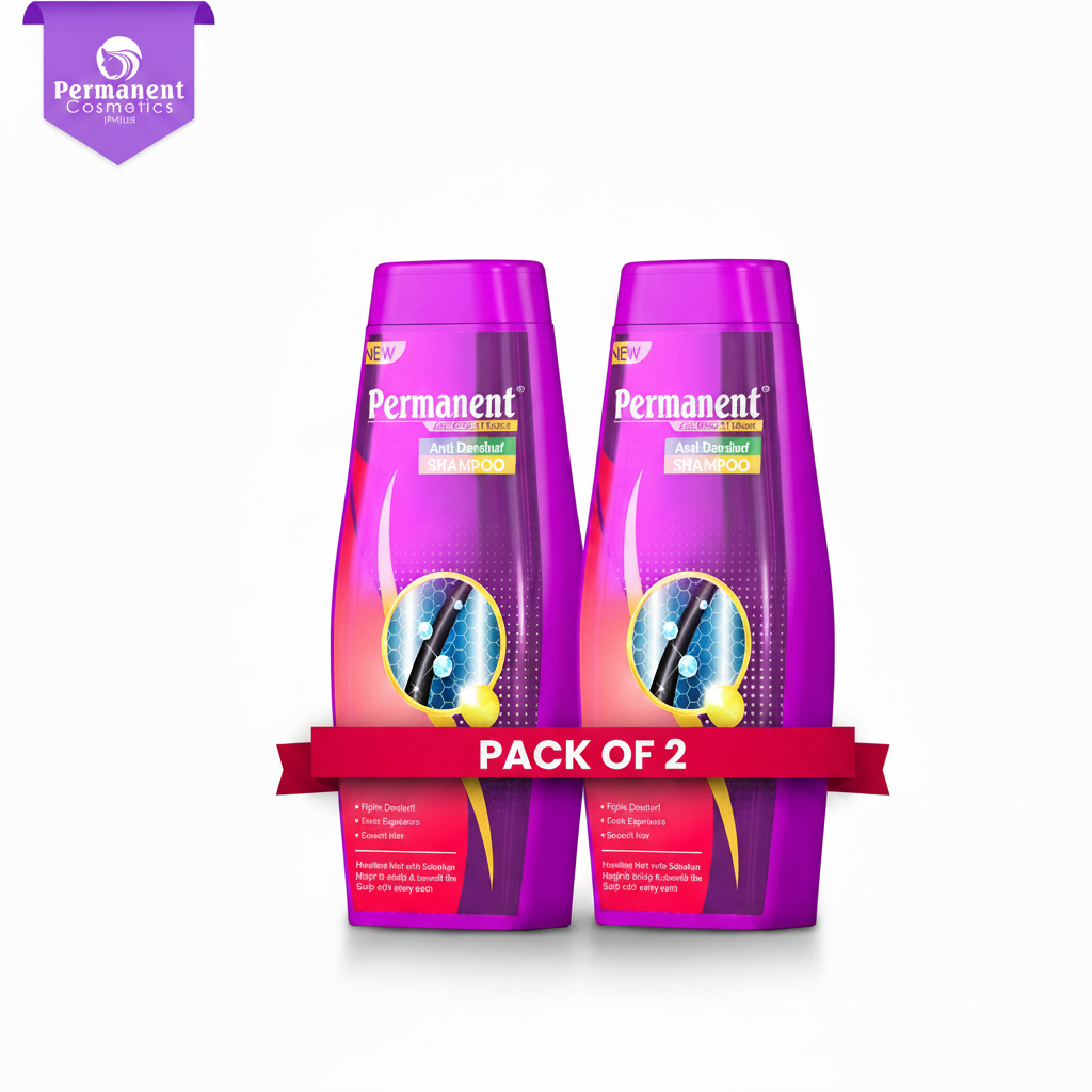 Logo on Anti Dandruff Shampoo Pack